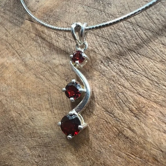 Garnet Necklace - Picture 3 of 8